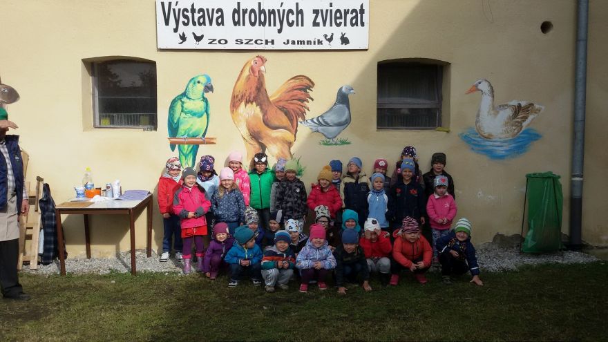 Návšteva výstavy králikov, holubov, hydiny a exotického vtáctva